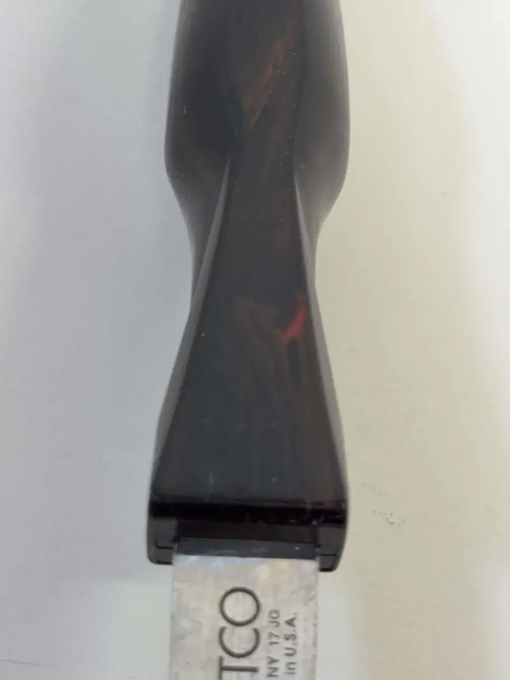 Cutco Vintage Serving Spoon with Brown Handle